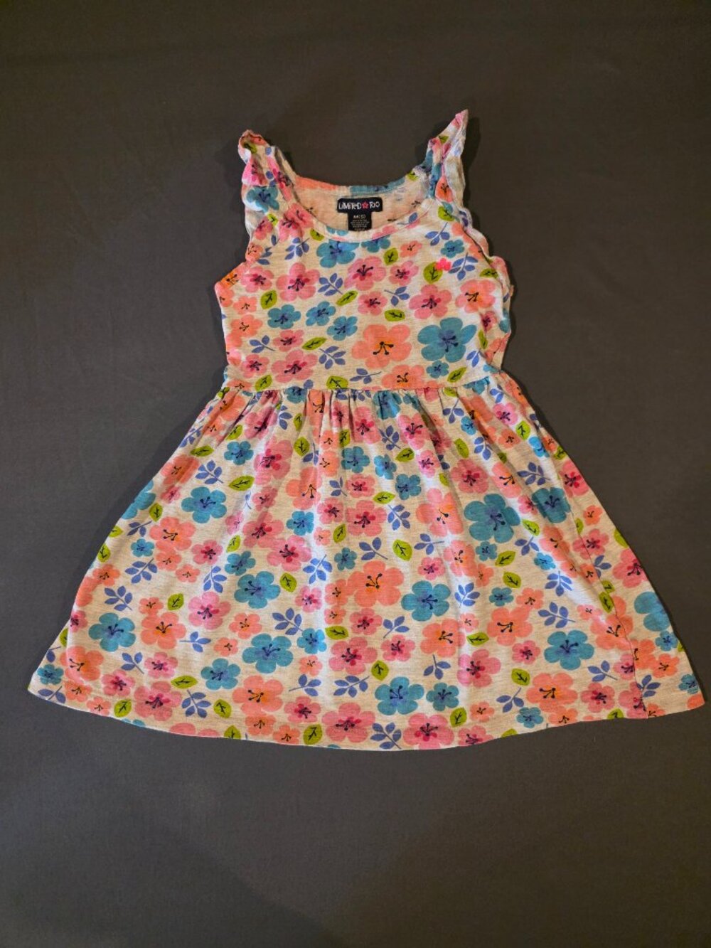Limited Too Girls Size Medium (5) Floral Dress